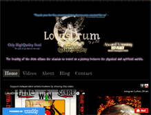 Tablet Screenshot of lotusdrum.com